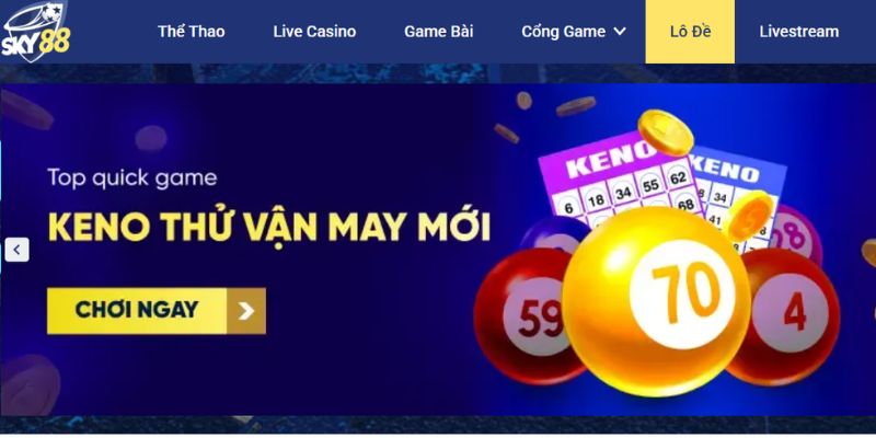 Hình ảnh lô đề tại sky88