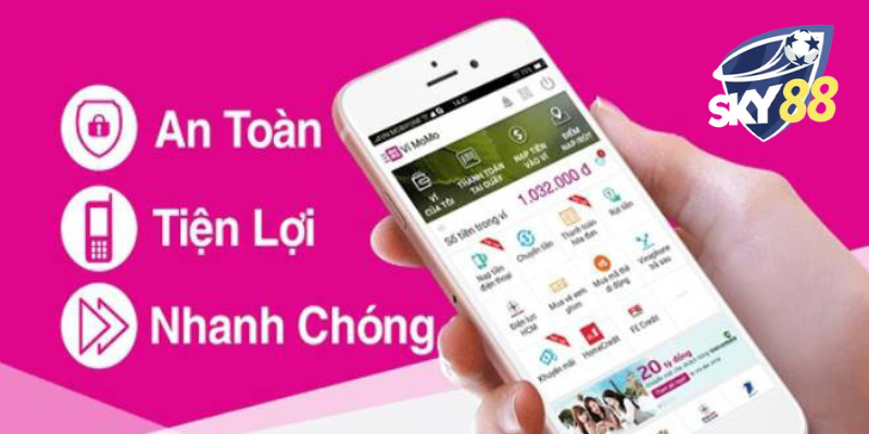 Nạp tiền qua ví điện tử tiện lợi